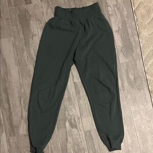 Urban Outfitters Women’s Forest Green Elastic Waist Joggers